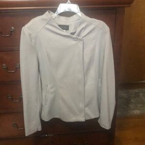 Brand New never wore Gray Jacket with pockets Size L from Kim Rose boutique